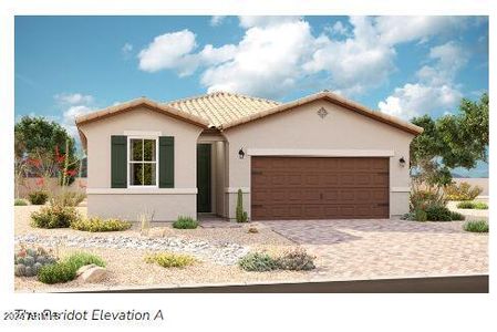 New construction Single-Family house 40140 W Elm Drive, Maricopa, AZ 85138 Peridot- photo 0