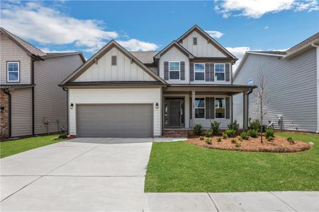 New construction Single-Family house 555 Redfish Way, Hoschton, GA 30548 - photo 0