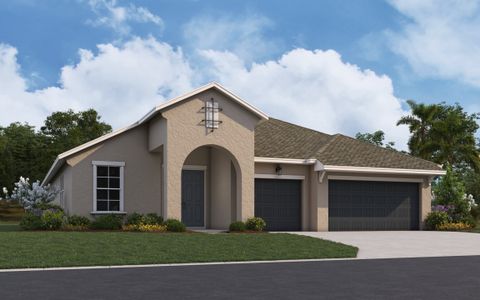 New construction Single-Family house 7458 Sea Manatee Street, Parrish, FL 34221 - photo 0