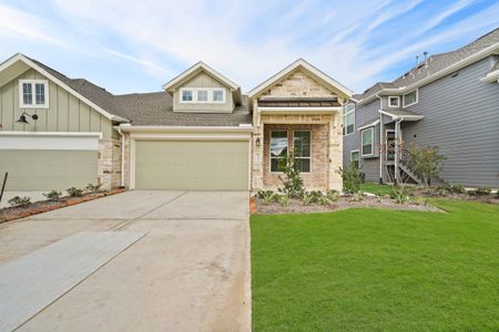 New construction Single-Family house 1643 Rustling Creek Drive, Missouri City, TX 77459 Enclave - Villas- photo 3 3