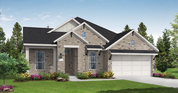 New construction Single-Family house 130 Maravillas, Boerne, TX 78006 Calvert- photo 0