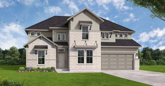 New construction Single-Family house Nolan (3591-HM-50), 4602 Orchard Creek Lane, Manvel, TX 77578 - photo