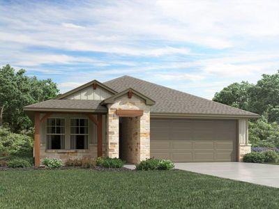 New construction Single-Family house 2820 Moyer Ln, Round Rock, TX 78665 The Callaghan (830)- photo 0