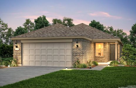 New construction Single-Family house 4879 Cropland Way, San Antonio, TX 78253 Taft Street- photo 0
