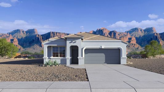 New construction Single-Family house 22770 N Lynn St, Maricopa, AZ 85138 Mockingbird- photo 0 0