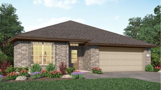 New construction Single-Family house 22443 Birchfield Grove Lane, New Caney, TX 77357 Lantana II- photo 0