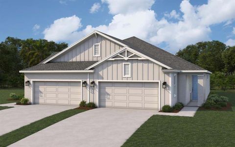 New construction Single-Family house 3753 Nandina Circle, Sun City Center, FL 33573 Sandpiper- photo 0