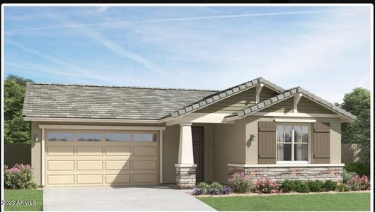 New construction Single-Family house 3158 N 199Th Drive, Buckeye, AZ 85396 Sage- photo 0