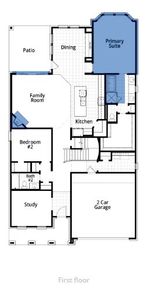 New construction Single-Family house 24834 Hibiscus Garden Way, Katy, TX 77493 Middleton Plan- photo 1 1
