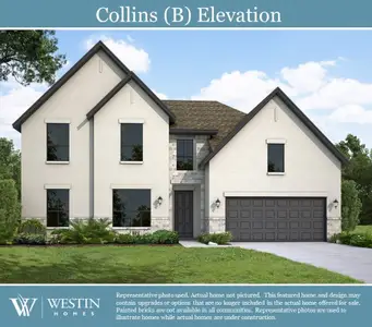 New construction Single-Family house 31615 Copper Oaks Court, Fulshear, TX 77441 The Collins- photo 0 0