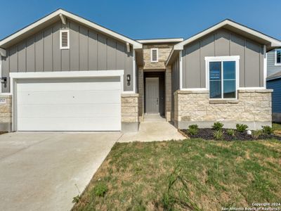 New construction Single-Family house 3717 Tripps Place, Seguin, TX 78155 Sheffield- photo 0