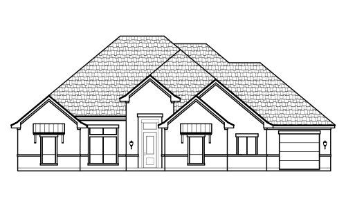 New construction Single-Family house 228 Bel Grand Road, Fort Worth, TX 76052 Plan Unknown- photo 0