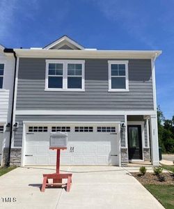 New construction Townhouse house 249 Sweetbay Tree Drive, Wendell, NC 27591 Willow- photo 1 1