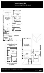 New construction Single-Family house 1272 Valerian Avenue, Haslet, TX 76052 Design 2694W- photo 1 1