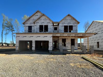 New construction Single-Family house 636 Craftsman Ridge Trail, Knightdale, NC 27545 The Willow G- photo