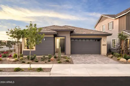 New construction Single-Family house 22511 E Saddle Court, Queen Creek, AZ 85142 Juniper Plan 40-7- photo 0