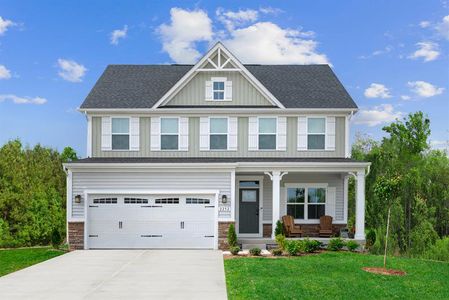 New construction Single-Family house 533 Impala Trce, Wendell, NC 27591 Columbia- photo 0