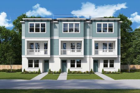 New construction Townhouse house 3130 4Th Terrace N, Saint Petersburg, FL 33713 The Carsten- photo