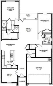 New construction Single-Family house 5130 Whispering River Drive, Katy, TX 77493 Chrysanthemum- photo 1 1