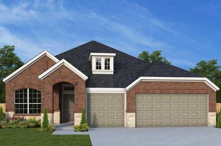 New construction Single-Family house 215 Redfield River Lane, Conroe, TX 77304 The Hennessey- photo 0 0