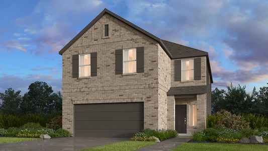 New construction Single-Family house 708 Drystone Trail, Liberty Hill, TX 78642 Cadence 2- photo 0