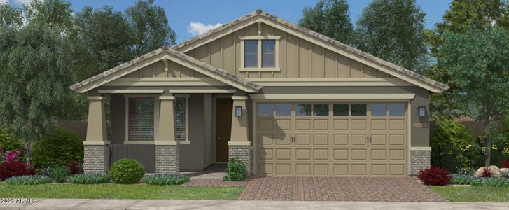New construction Single-Family house 3357 West Tyson Road, Queen Creek, AZ 85144 Evangeline- photo 0 0