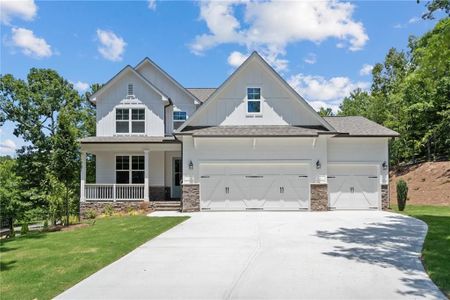 New construction Single-Family house 12 Parkside View, Cartersville, GA 30121 The Ash B- Unfinished Basement- photo 52 52