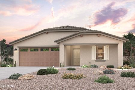New construction Single-Family house 1789 W Laguna Drive, Coolidge, AZ 85128 KENDRICK- photo 0