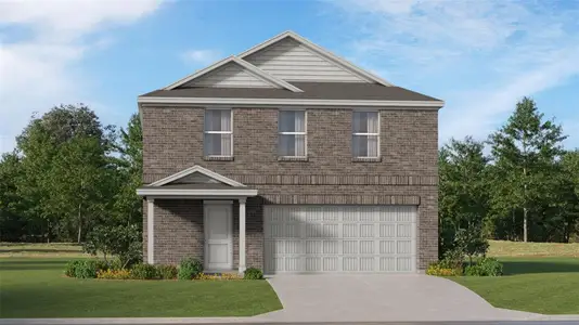 New construction Single-Family house 26727 Prairie Smoke Lane, Katy, TX 77493 Whitetail- photo 0