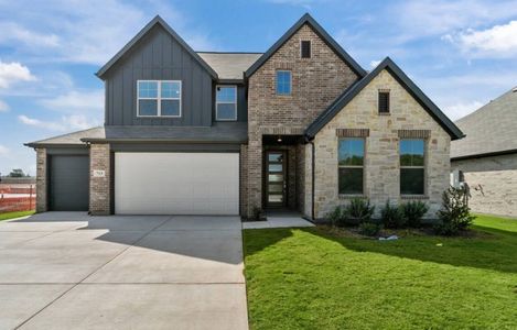 New construction Single-Family house 1429 Red Clover Avenue, Van Alstyne, TX 75495 Becker E- photo 0