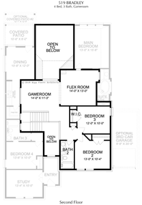 New construction Single-Family house 8602 Royal Star Road, Rowlett, TX 75089 Bradley Home Design - photo