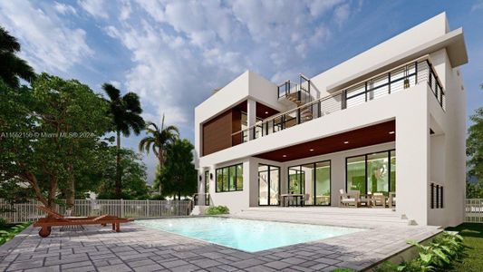 New construction Single-Family house 12490 Keystone Island Dr, North Miami, FL 33181 - photo