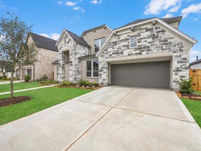 New construction Single-Family house 5607 Sunlit Rose Court, Fulshear, TX 77441 Bethel- photo 2 2