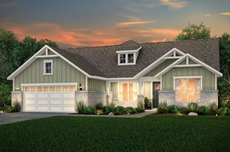 New construction Single-Family house 100 Saddlebred Ln, Georgetown, TX 78633 Stellar- photo 0 0