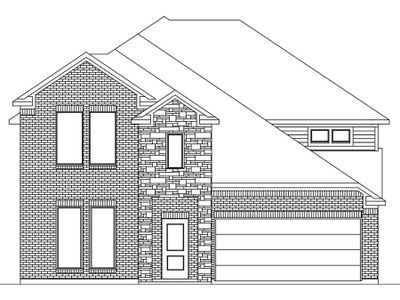 New construction Single-Family house The Winchester, 11611 Champions Forest Drive, Mont Belvieu, TX 77535 - photo