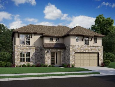 New construction Single-Family house 7306 Pecan Brook Lane, Fulshear, TX 77441 Avinger- photo 1 1