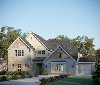 New construction Single-Family house Kennedy II 5242 Pinnacle Series, 217 Northcrest Drive, Liberty Hill, TX 78642 - photo