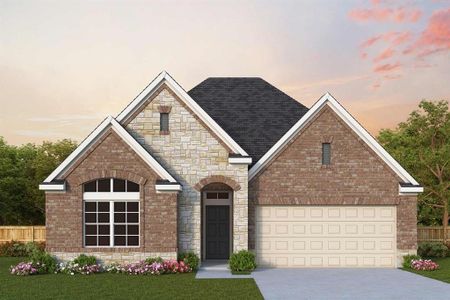 New construction Single-Family house 7737 Winterbloom Way, Fort Worth, TX 76123 The Lynnhaven- photo 0