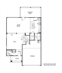 New construction Single-Family house 20914 Oat Straw Lane, Katy, TX 77449 Plan 2372- photo