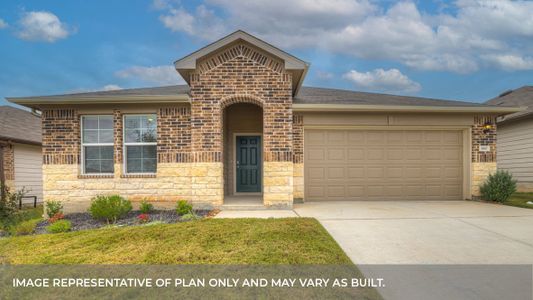 New construction Single-Family house 824 Peccary Place, Seguin, TX 78155 The Lakeway- photo 1 1