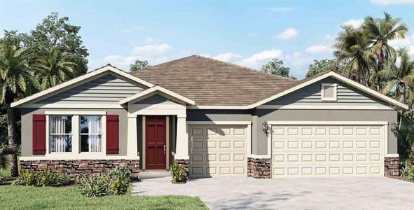 New construction Single-Family house 2132 Greenwood Oak Drive, Apopka, FL 32703 CAMDEN- photo 0