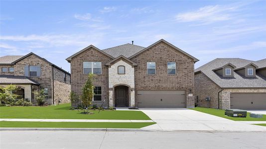 New construction Single-Family house 1509 Bridlepath Trail, Forney, TX 75126 Cypress II T- photo 2 2