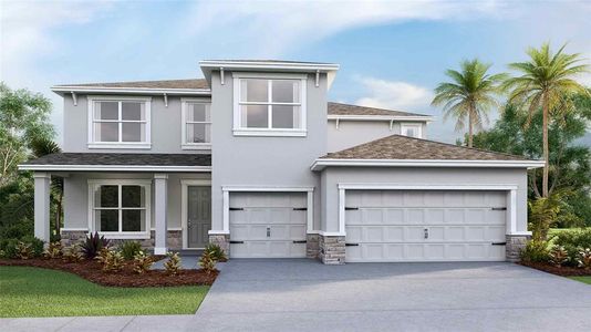 New construction Single-Family house 3531 Crooked River Drive, Plant City, FL 33565 Jordyn II- photo 0