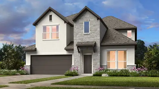 New construction Single-Family house 120 Golden Sage Avenue, Georgetown, TX 78633 Bordeaux- photo 0 0