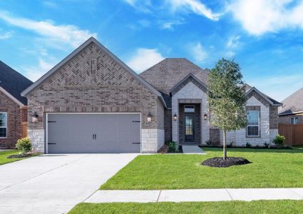 New construction Single-Family house Laurel, 10534 Sutter Creek Drive, Iowa Colony, TX 77583 - photo