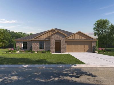 New construction Single-Family house 320 Alice Harney Road, Burleson, TX 76028 Holden - photo 0 0