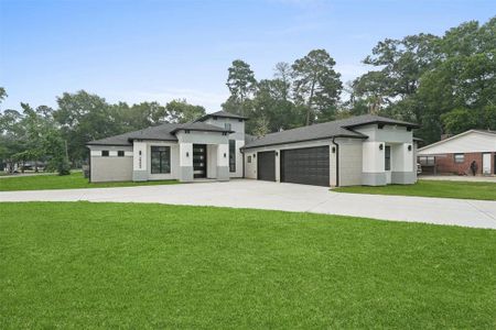 New construction Single-Family house 2303 Whispering Pines St, Roman Forest, TX 77357 - photo 0 0
