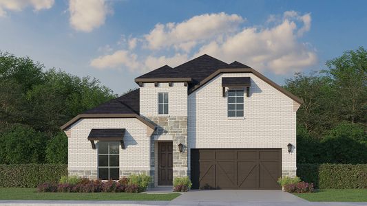 New construction Single-Family house Plan 1533, 121 Shoreview Drive, Rhome, TX 76078 - photo