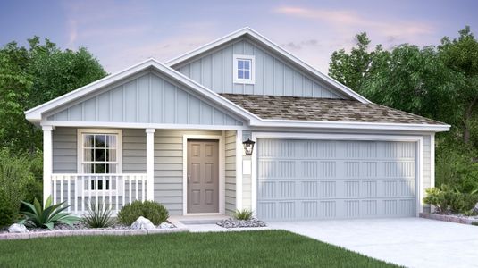 New construction Single-Family house Malvern, 32118 Lemon Mint, Bulverde, TX 78163 - photo