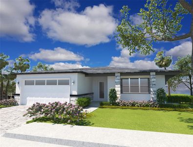 New construction Single-Family house 524 Tropicana Drive, Indian Lake Estates, FL 33855 Buckingham Flex- photo 1 1